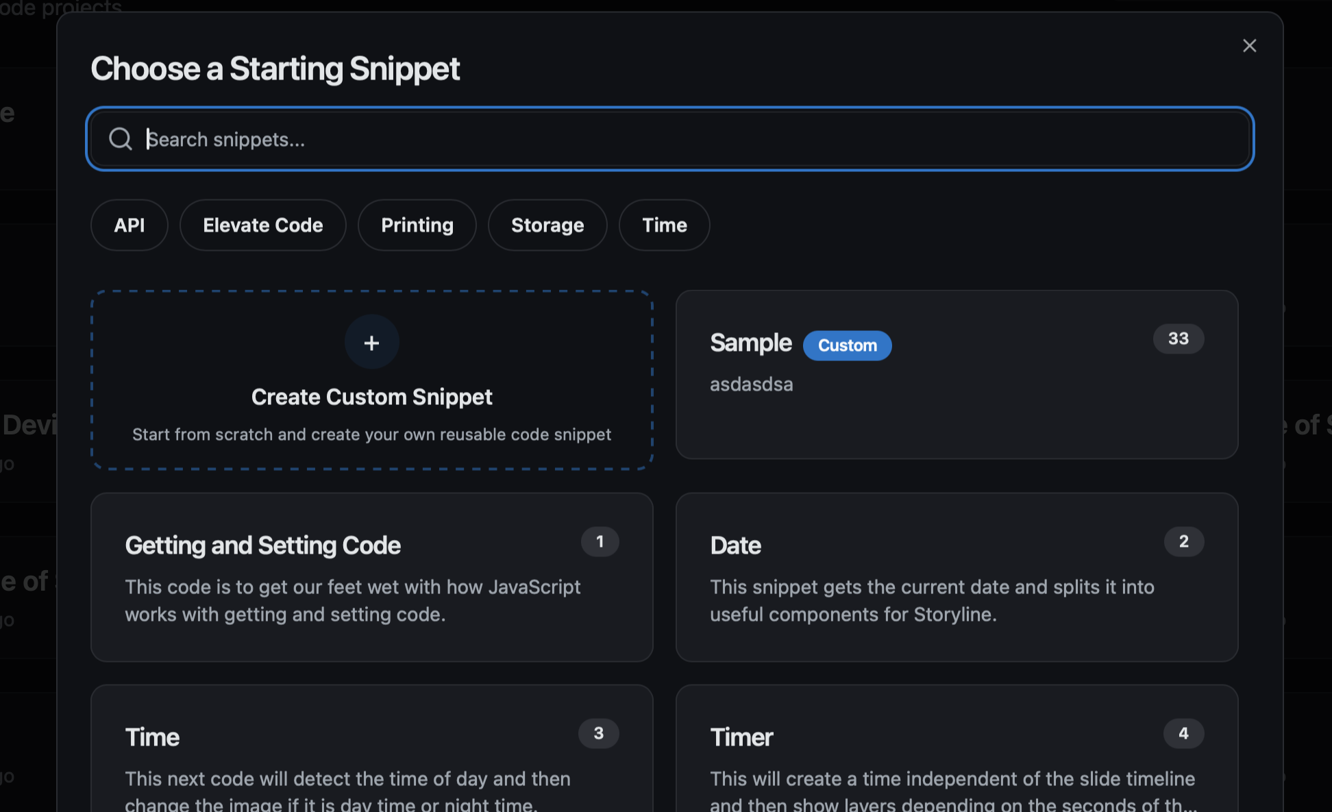 Code Library